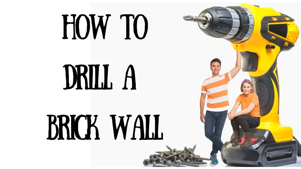 HOW TO DRILL BRICK WALLS AND SOLID WALLS YouTube how-to-drill-brick-walls-and-solid-walls-youtube