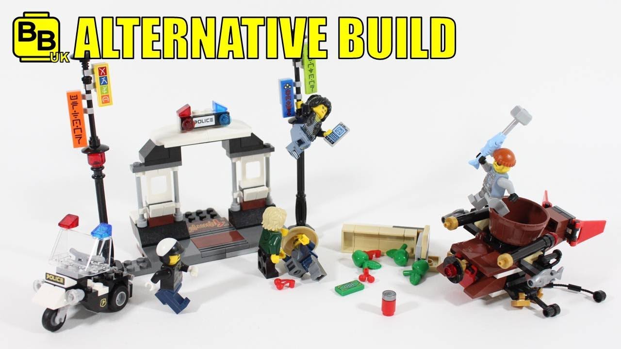 Lego City Police Station Alternate Build Lego City Police Station Alternate Build