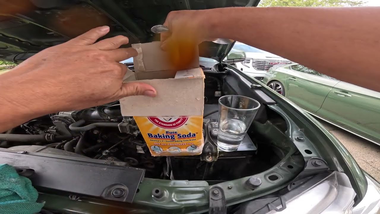 Как избавиться от коррозии, образовавшейся на клеммах аккумулятора