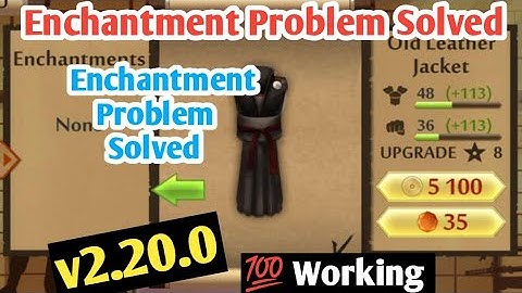 Shadow Fight 2 Enchant Button Problem fix | Hack working 2022 V2.20.0 Latest version