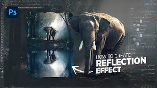 MAKE WATER REFLECTION EFFECT! Photoshop Photo Manipulation screenshot 4