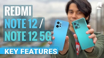 Xiaomi Redmi Note 12 4G and Note 12 5G hands-on - what