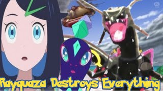 Explorers vs Rayquaza!! Friede vs Spinel!! Brave Asagi Destroyed!! Pokémon Horizons Review!