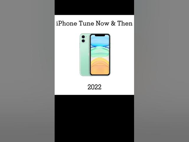 iPhone Ringtone Now and Then Evolution
