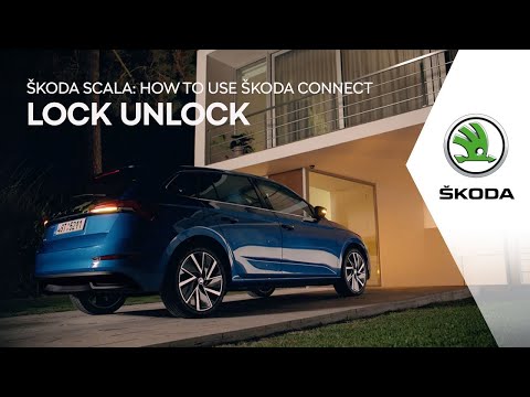 ŠKODA: How to use ŠKODA Connect - Lock Unlock