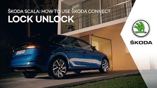 ŠKODA: How to use ŠKODA Connect - Lock Unlock screenshot 5