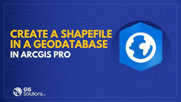 ArcGIS Pro tutorial - How to create a shapefile in a geodatabase