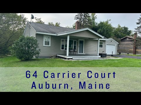 64 Carrier Court, Auburn, ME home video tour