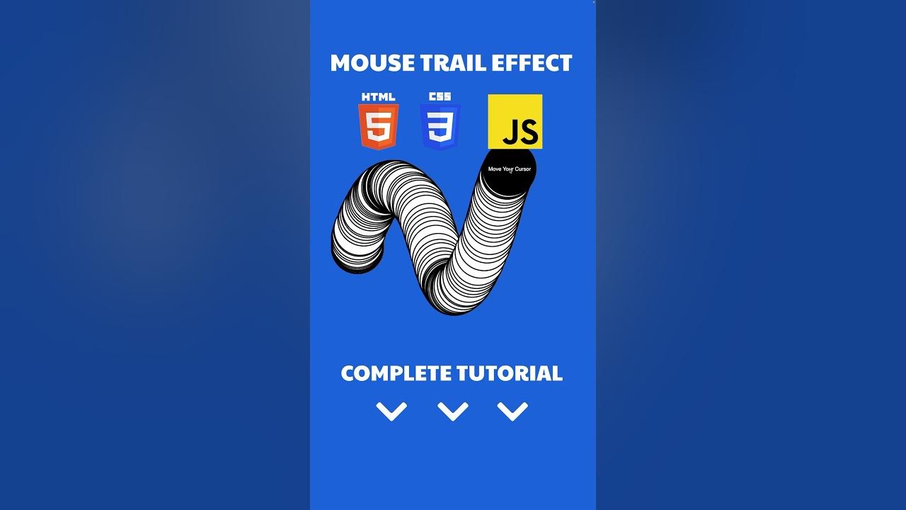 Cursor Trail Effect using JavaScript