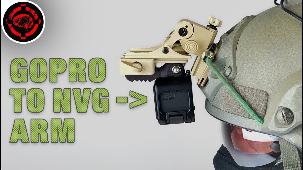 Mount A Gopro To Nvg Arm Youtube