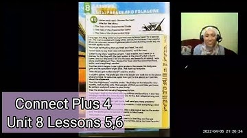 Connect Plus 4 Unit 8 Lessons 5,6 fables كونكت بلس رابعه الوحده الثامنه الدرس الخامس و السادس
