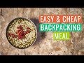 EASY Homemade Backpacking Meal - Basil Pesto Couscous Recipe *no dehydrator*