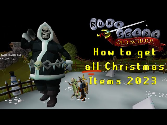 2023 Christmas Event Infographic to make it easier (perhaps) : r/runescape