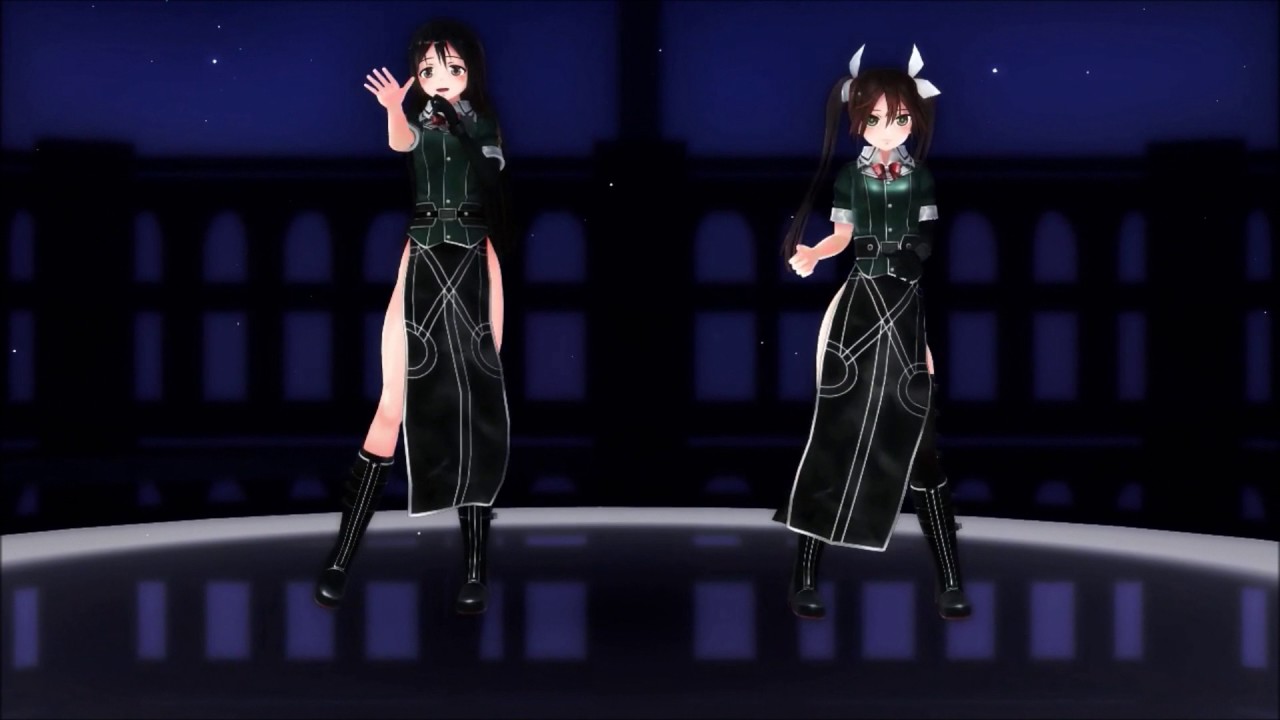 【艦これMMD】利根と筑摩で刹那の人魚姫【MAD_PV】 - YouTube