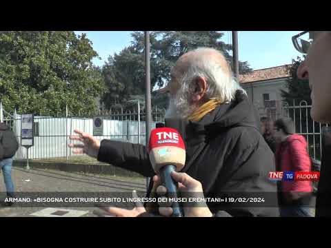 ARMANO: «BISOGNA COSTRUIRE SUBITO L'INGRESSO DEI MUSEI EREMITANI» | 19/02/2024