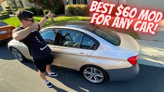 BEST $60 MOD FOR ANY CAR!!! (ROOF WRAP)