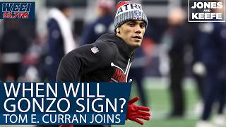 Patriots insider Tom E. Curran explains latest on Christian Gonzalez's next contract | Jones & Keefe