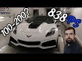 Geigercars - Corvette ZR1Leistungssteigerung auf 838 Ps | 100-200 Zeiten