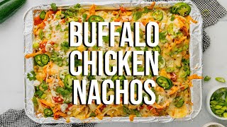 Buffalo Chicken Sheet-pan Nachos