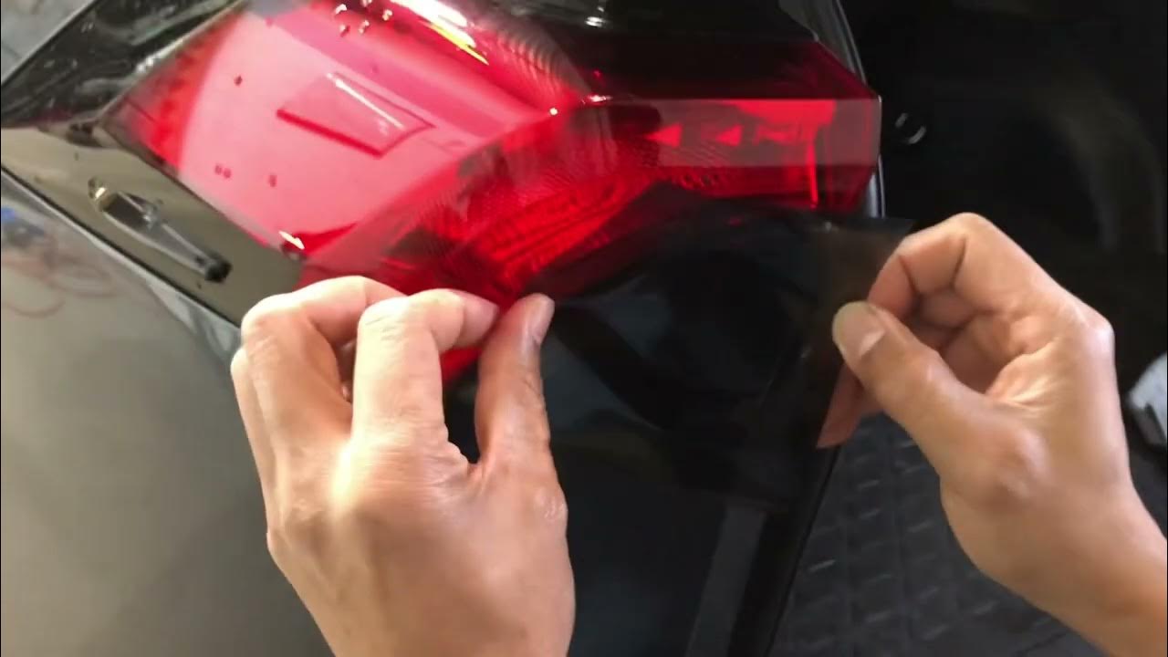 HOW TO TINT TAILLIGHT// RAV4 TAIL LIGHT TINTING USING ORACAL 8300 DARK
