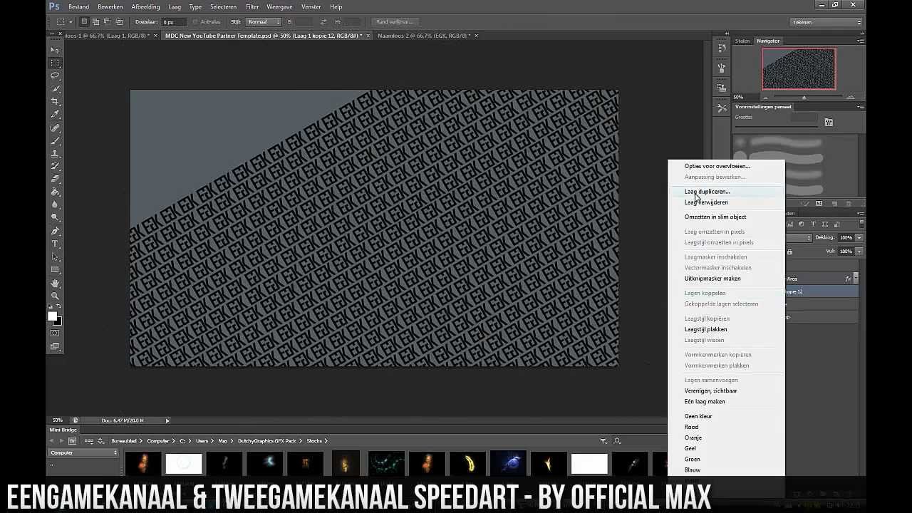 EenGameKanaal & TweeGameKanaal - SpeedArt- By Official Max