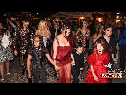 The Kardashians in Portofino for Kourtney & Travis Barker's Wedding
