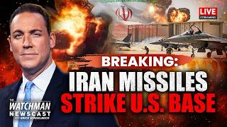 Iran Missile BARRAGE Targets U.S. Base; Israel ADVANCES in Lebanon | Watchman Newscast LIVE