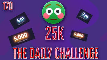 "One of my FASTEST 5ks so far... - Geoguessr Daily Challenge # 170