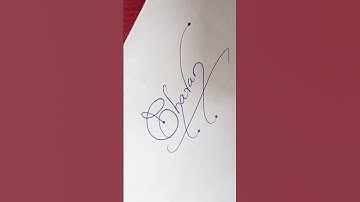 Charan name...comments your name#drona calligraphy #shorts#signature#style#request#