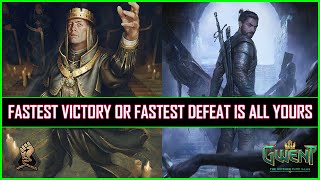 Gwent | Either Fastest Victory or Fastest Defeat Is All Yours | Self clog Enslave 7