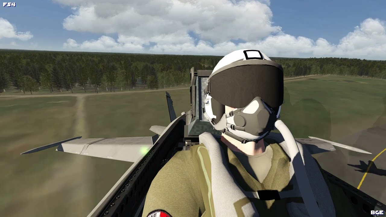 AEROFLY FS 4  [F18 : Wunstorf Air Base, Germany]  High Alpha Pass (3)
