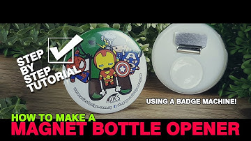 Making A Magnet Bottle Opener