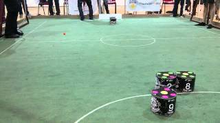 Tigers Mannheim vs. NEU Islanders (part 1) at NEU International Robotics Tournament 2014
