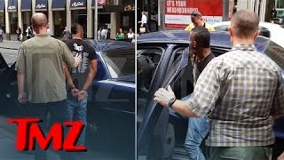 DJ Whoo Kid -- Cuffed On The Job ... Busted Over Child Support