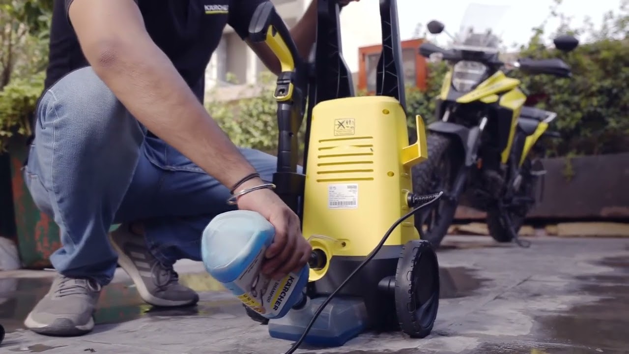 Karcher K2.360 High Pressure Washer - YouTube