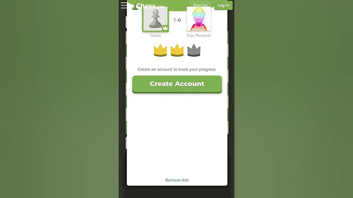 I beated Star Plumber with time in Chess.com