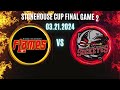 Ridge meadows flames vs richmond sockeyes stonehouse cup final game 2 march 21 2024