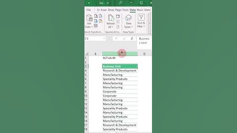 AUTOMATICALLY REMOVE DUPLICATES IN EXCEL! #viral #shortvideo #excel #remove #duplicate #short #cell
