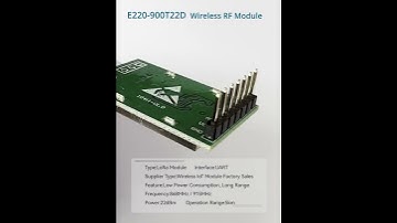 LLCC68 LoRa 868MHz 915MHz Wireless Module 22dBm Long Range 5km