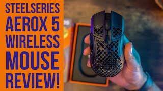 SteelSeries Aerox 5 Wireless Mouse Review!