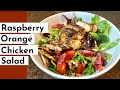 WHAT&#39;S ON THE BACK OF THE BOX? Ep. 3 | Raspberry Orange Chicken Salad