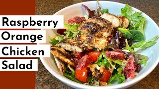 WHAT&#39;S ON THE BACK OF THE BOX? Ep. 3 | Raspberry Orange Chicken Salad