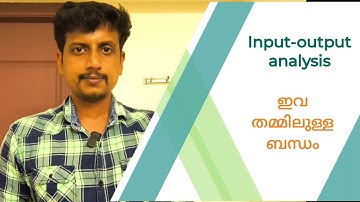 Input-output analysis | malayalam | Deepesh Manoharan | LIFE ECONOMICS
