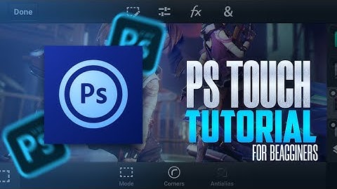 Ps touch tutorial || how to use ps touch || Photoshop for Android|| ps cc || direct download link 😊