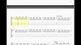 Deeper Deeper ベース用tab譜 Youtube