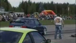 950 Hp BMW E30 M3 with M5 3.6 turbo motor. Some ra