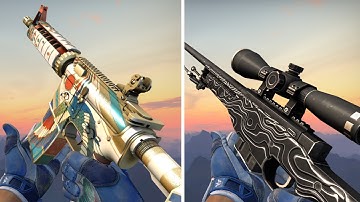 Every Anubis Collection Skin In Game (Inspect and Reload Animation)