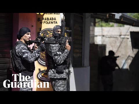 At least 25 killed in Rio de Janeiro's deadliest favela raid