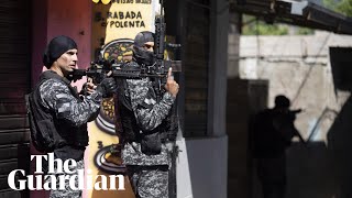 At least 25 killed in Rio de Janeiro's deadliest favela raid