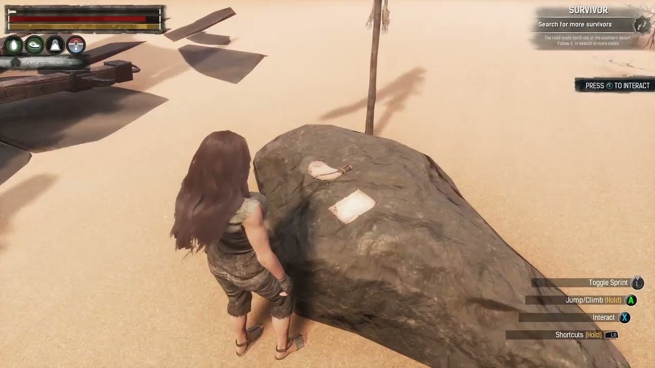 Concan from the start again since it glitched out